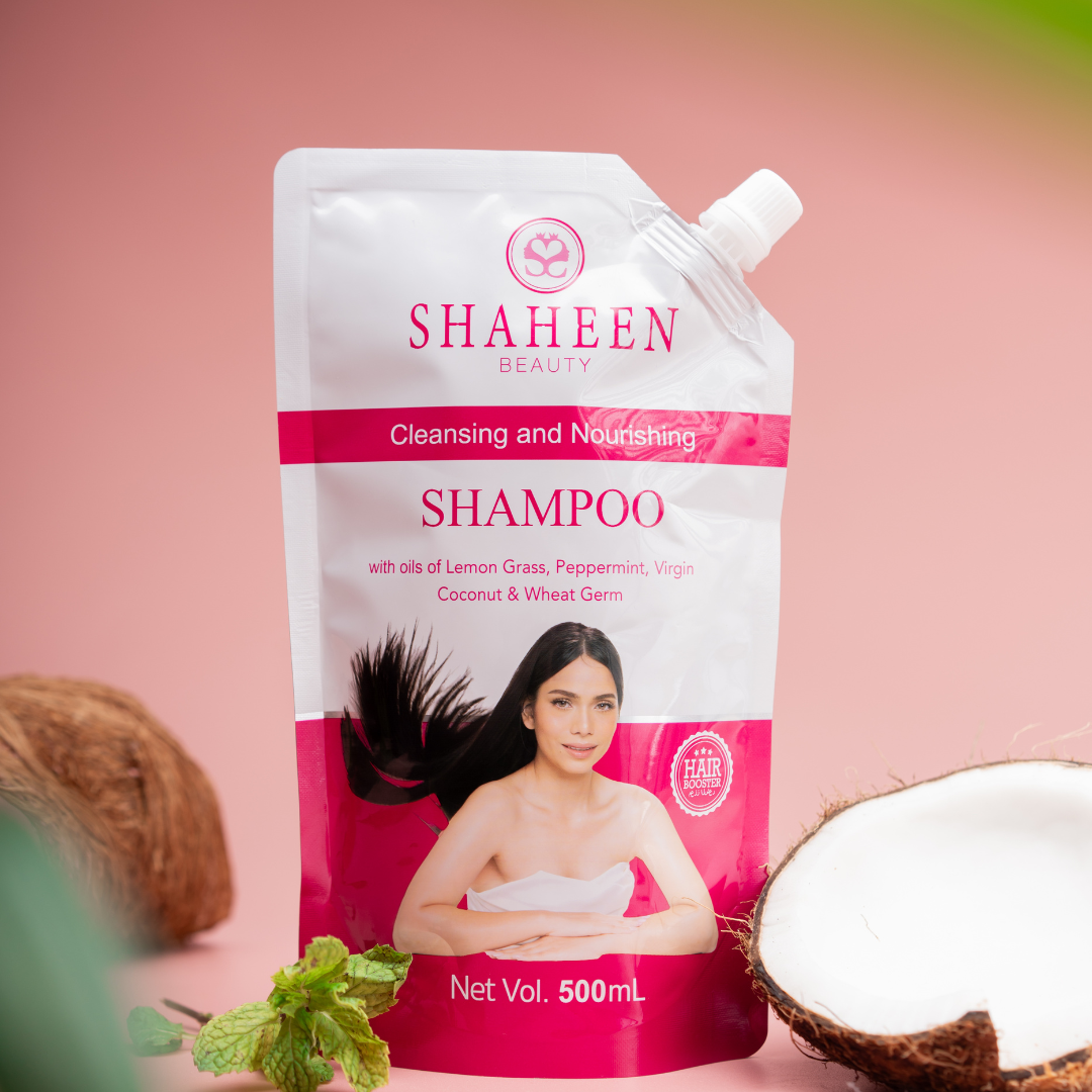 Shaheen Beauty Shampoo 500ml Refill pack in pouch