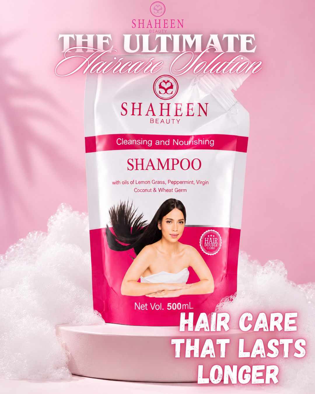 Shaheen Beauty Shampoo 500ml (Refill Pack)